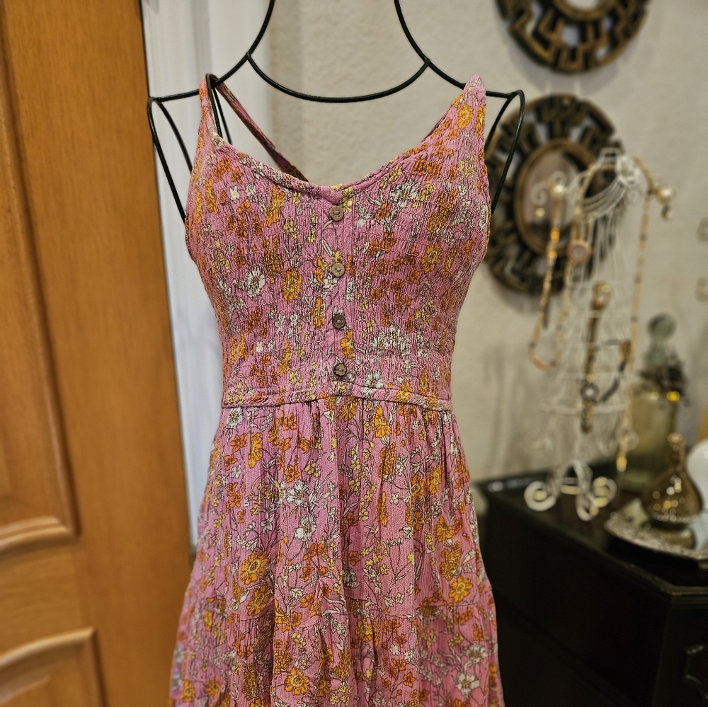 Floral Pink Dress